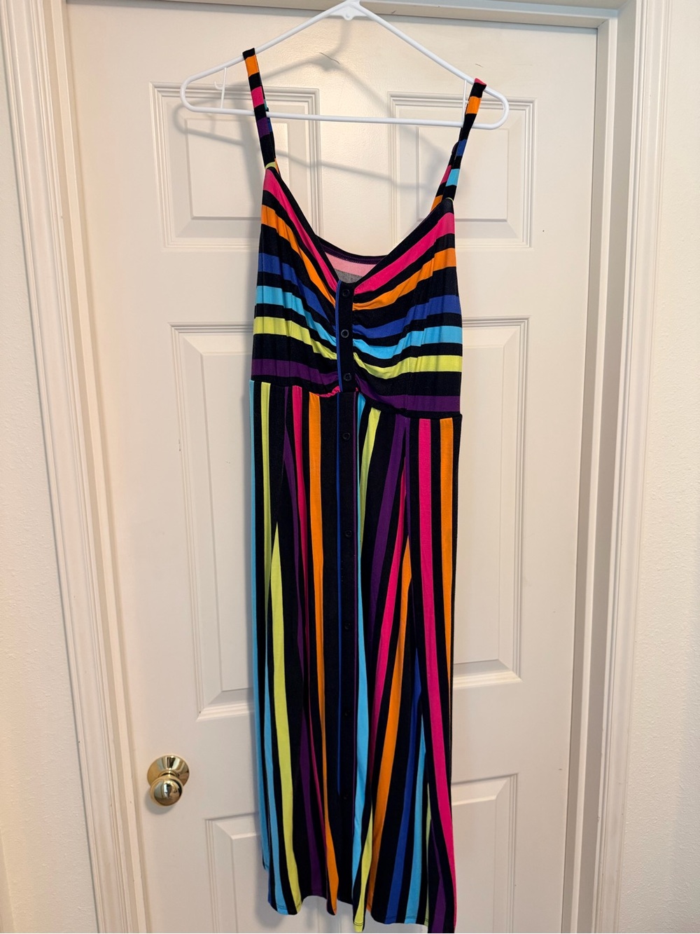 torrid Multicolor Striped Maxi Dress